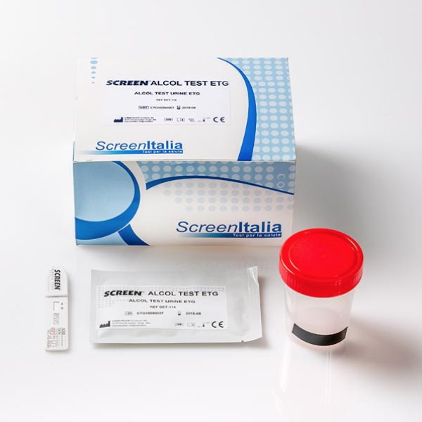 ALCOL TEST MONOUSO ETG USO PROFESSIONALE SU URINA